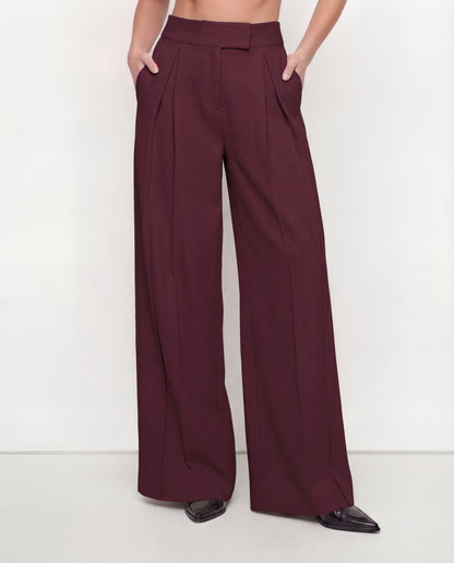 Maroon Tie Up Waist Coat Suit Set