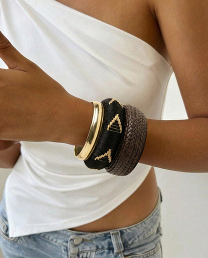 Textured Stack Bangles