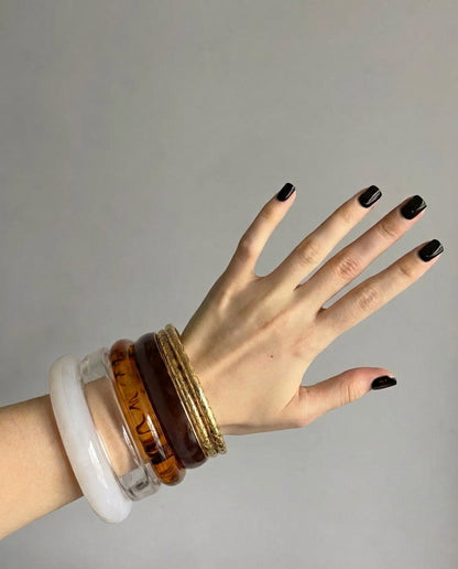 Golden Trio Bangle Set