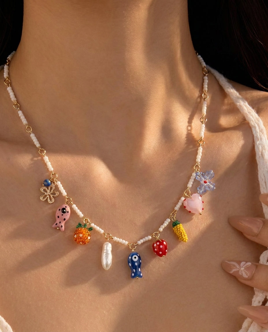 Tidepool Charm Necklace