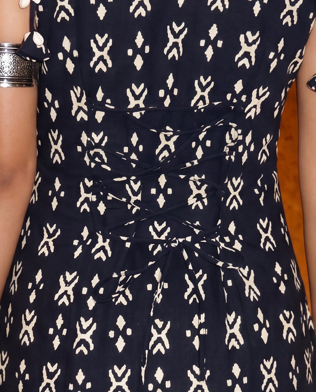 Noah Black Nomad Print Camisole Kurti