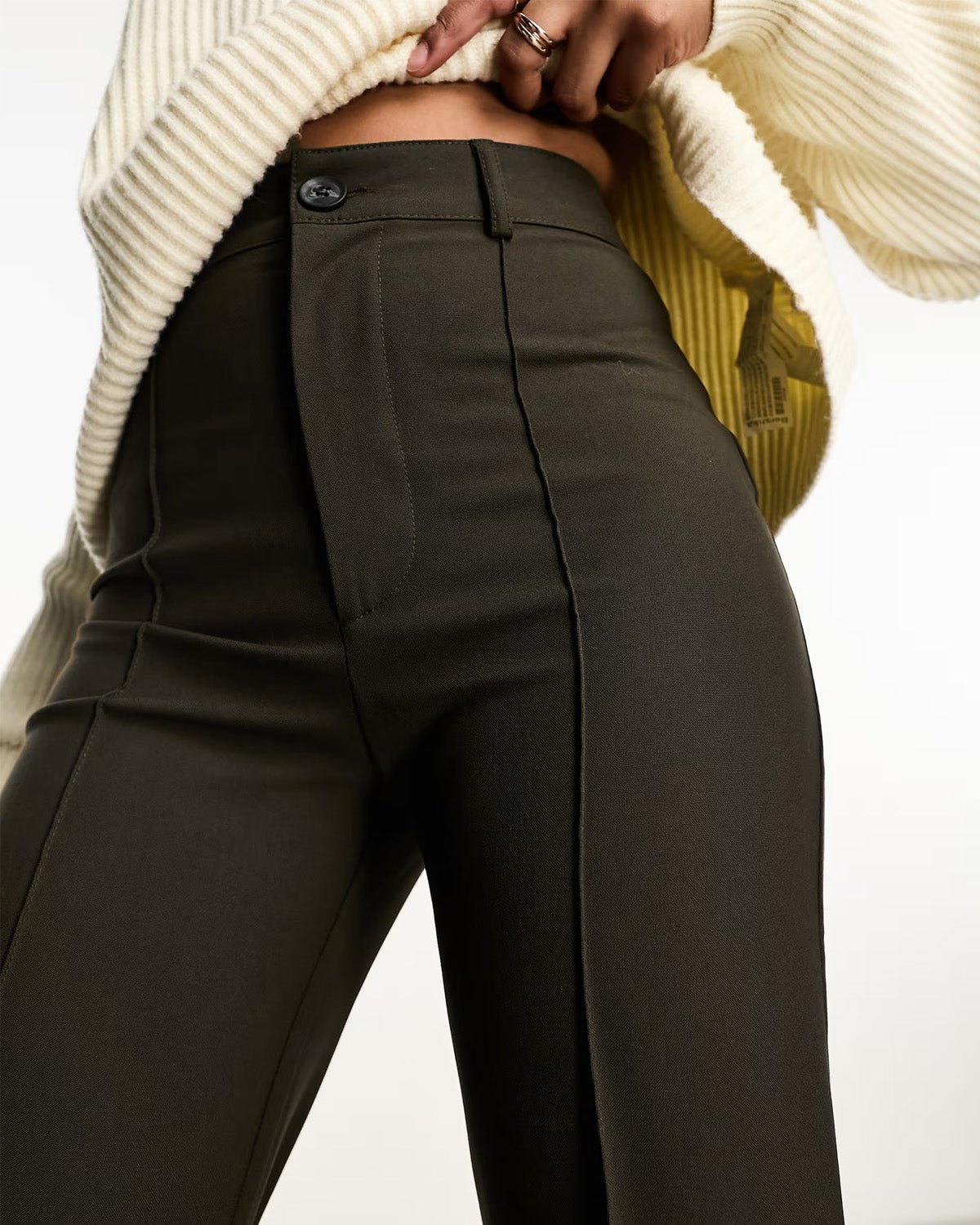 Pintuck Pleats Straight Pants – Oyela