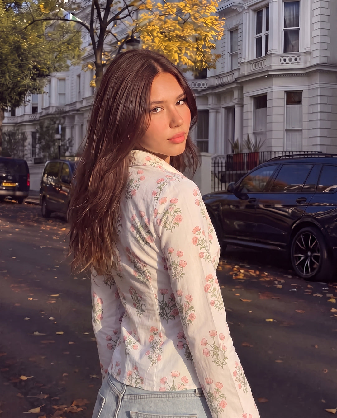 Floral Bloom Fitted Shirt