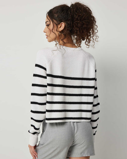 outer wear,sweater,casual,winter wear,knitted,wool,white,striped,regular fit,regular,crew neck,raglan sleeves,long sleeves,striped-raglan-sleeve-sweater-white,Color: White
Fabric: Wool
Fit: Regular Fit
Neck: Crew Neck
Sleeves: Raglan Sleeves
Print: Stripes,STRIPED RAGLAN SLEEVE SWEATER