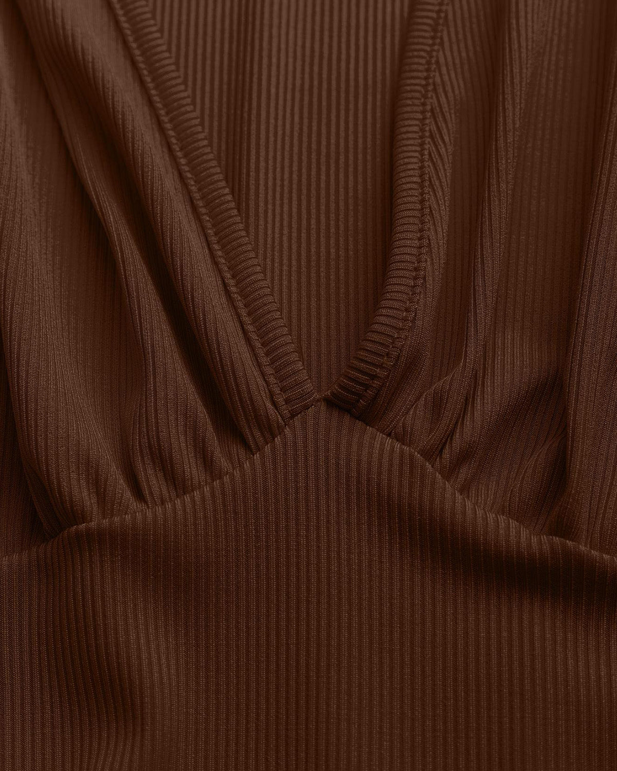 coord sets,bottomwear, topwear,casual, casual chic, vacation,genz fit, minimal, summer,knitted, stretchable,ribbed,brown,solid,panelling,NA,slim fit top,crop top,crop top,straight hem,v-neck,no straps,set in sleeve,long sleeves,trousers,straight leg trouser,full length,straight hem,mid rise waist,no pockets, OY2150, 25080009GG