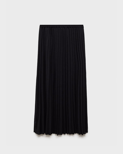 bottomwear,skirts,casual chic, outdoor events, party, vacation,soft girl, summer, streetwear, urban fit, vintage,woven,chiffon, black,pleated,relaxed fit,a-line skirt,maxi,flared,mid rise,25060053GG, OY2080