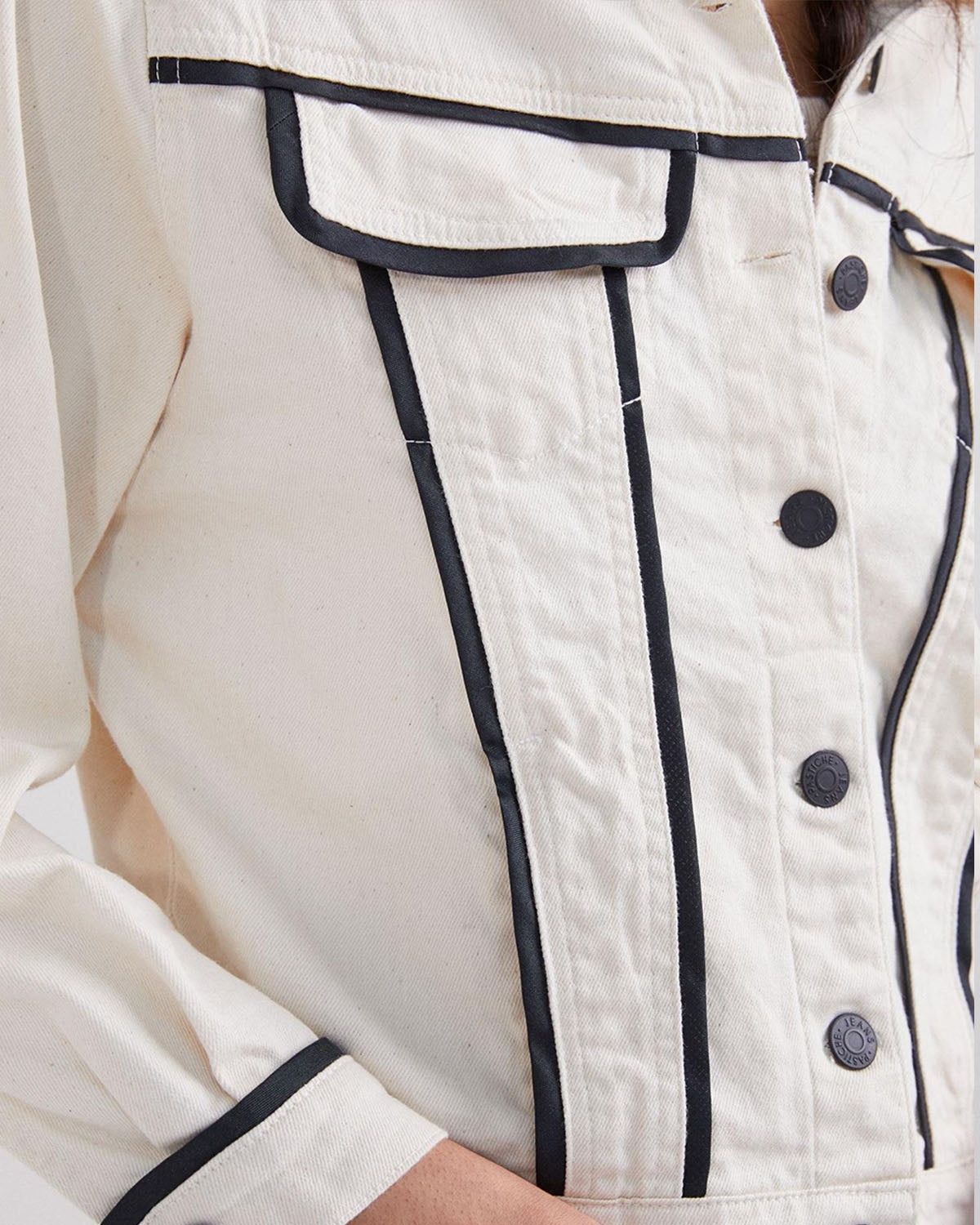 outer wear,jackets,casual, outdoors,minimal, streetwear, winter wear,woven,denim,NA,white,color block, solid, striped,textured, panelling,button,regular fit,single breasted,regular,straight,spread collar,set in sleeve,long sleeves,flap pocket, OY2242, 25090060GG