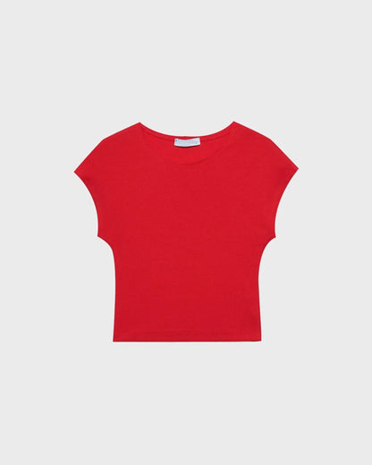 RIBBED FITTED TOP,Color: Red
Fabric: Ribbed
Fit: Slim Fit 
Length: Regular 
Neck: Crew Neck
Sleeves: Sleeveless
Print: Solid,topwear,tops,casual,streetwear,knitted,ribbed,red,solid,slim fit,fitted,regular,crew neck,sleeveless,suited for influencer,ribbed-fitted-top-red