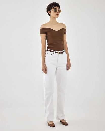 off-shoulder-princess-cut-neck-brown-top-brown-oy1511,25010011GG52,topwear,tops,casual, vacation, outdoor events,bold, glam, minimal, streetwear,knitted,ribbed,brown,solid,skinny fit,fitted,regular,sweetheart neck,sleeveless,Color: Brown
Fabric: Ribbed
Fit: Slim Fit 
Length: Regular
Neck: Off Shoulder
Sleeve: Sleeveless
Print: Solid,OFF SHOULDER PRINCESS CUT NECK BROWN TOP