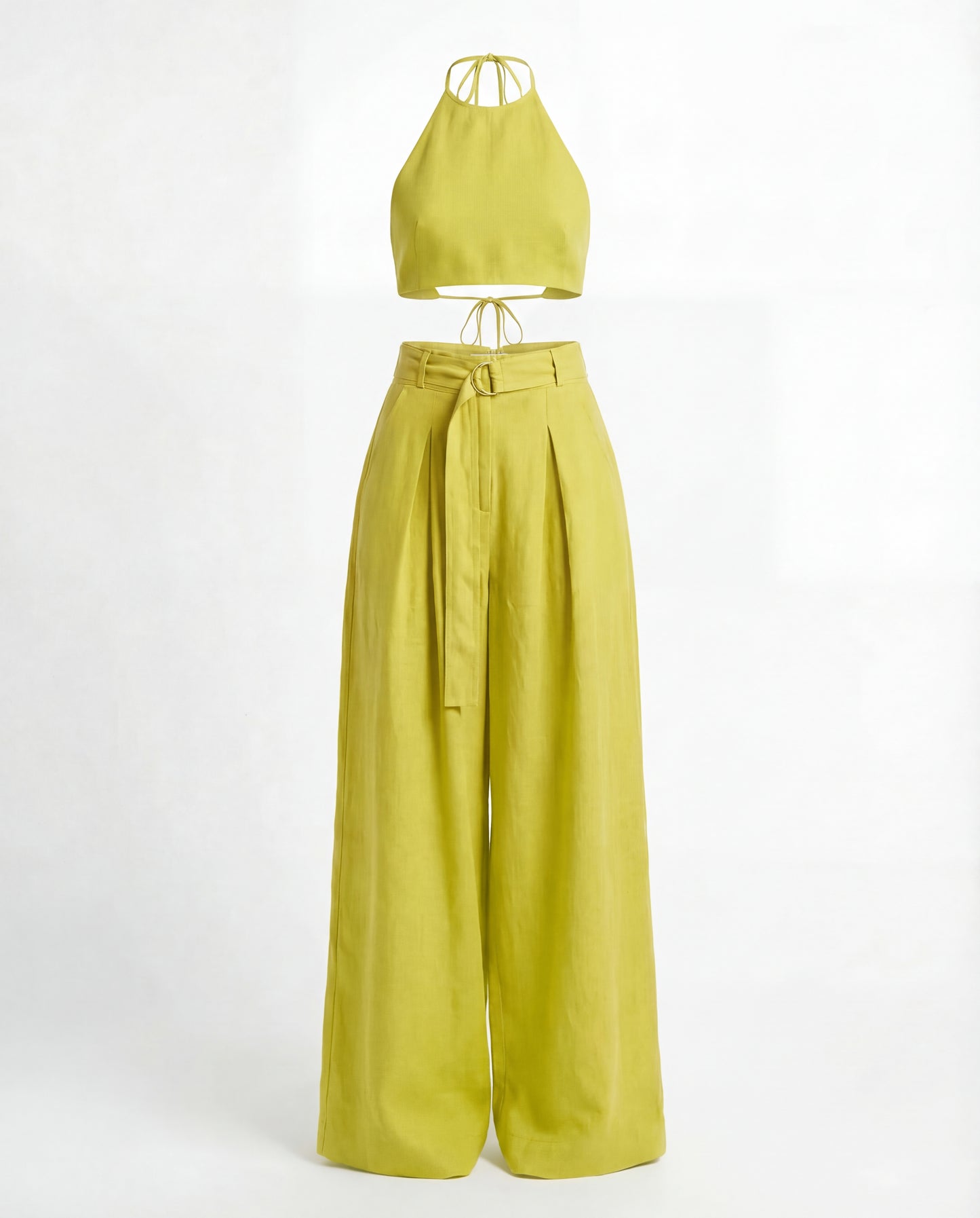 Citrus Tailored Linen Blend Coord Set
