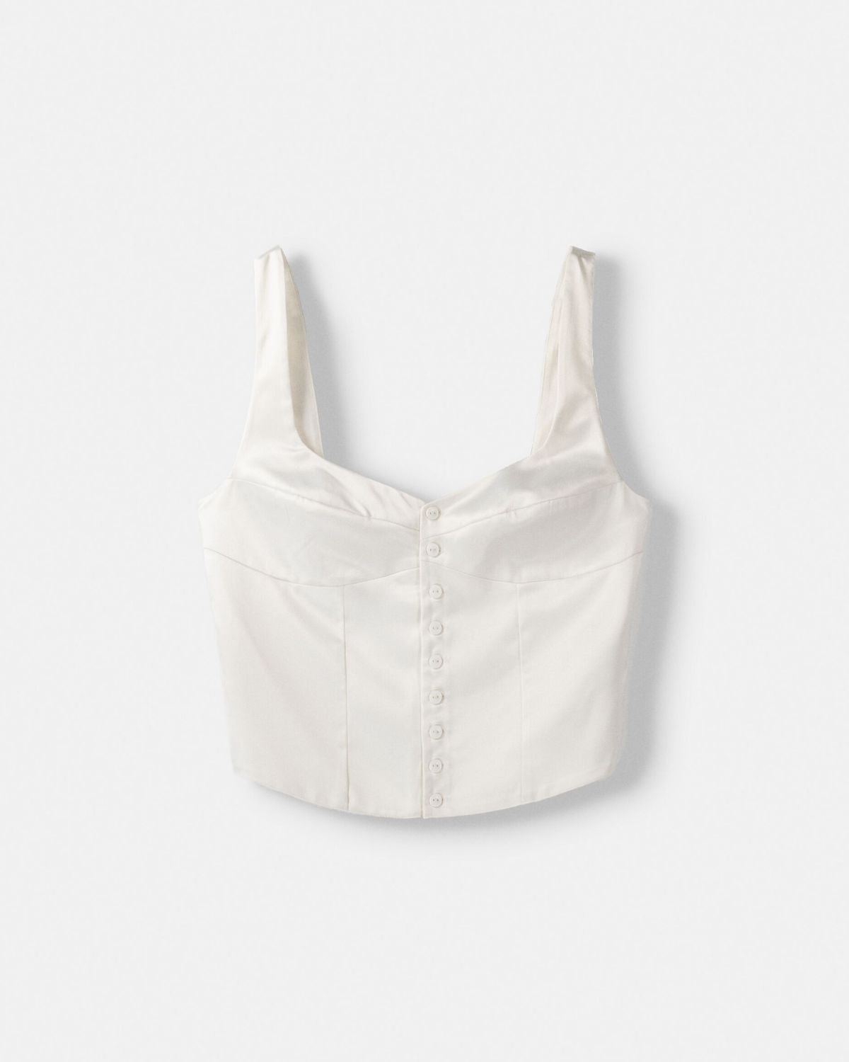 Set of Two Button Down Fitted Top