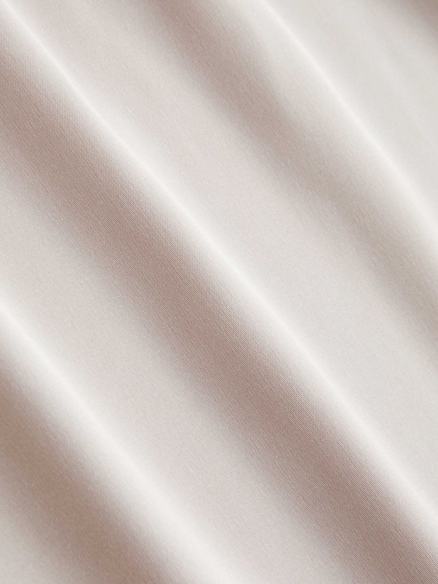 Champagne Solid Satin Shirt