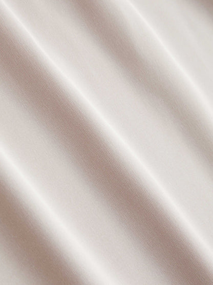 Champagne Solid Satin Shirt