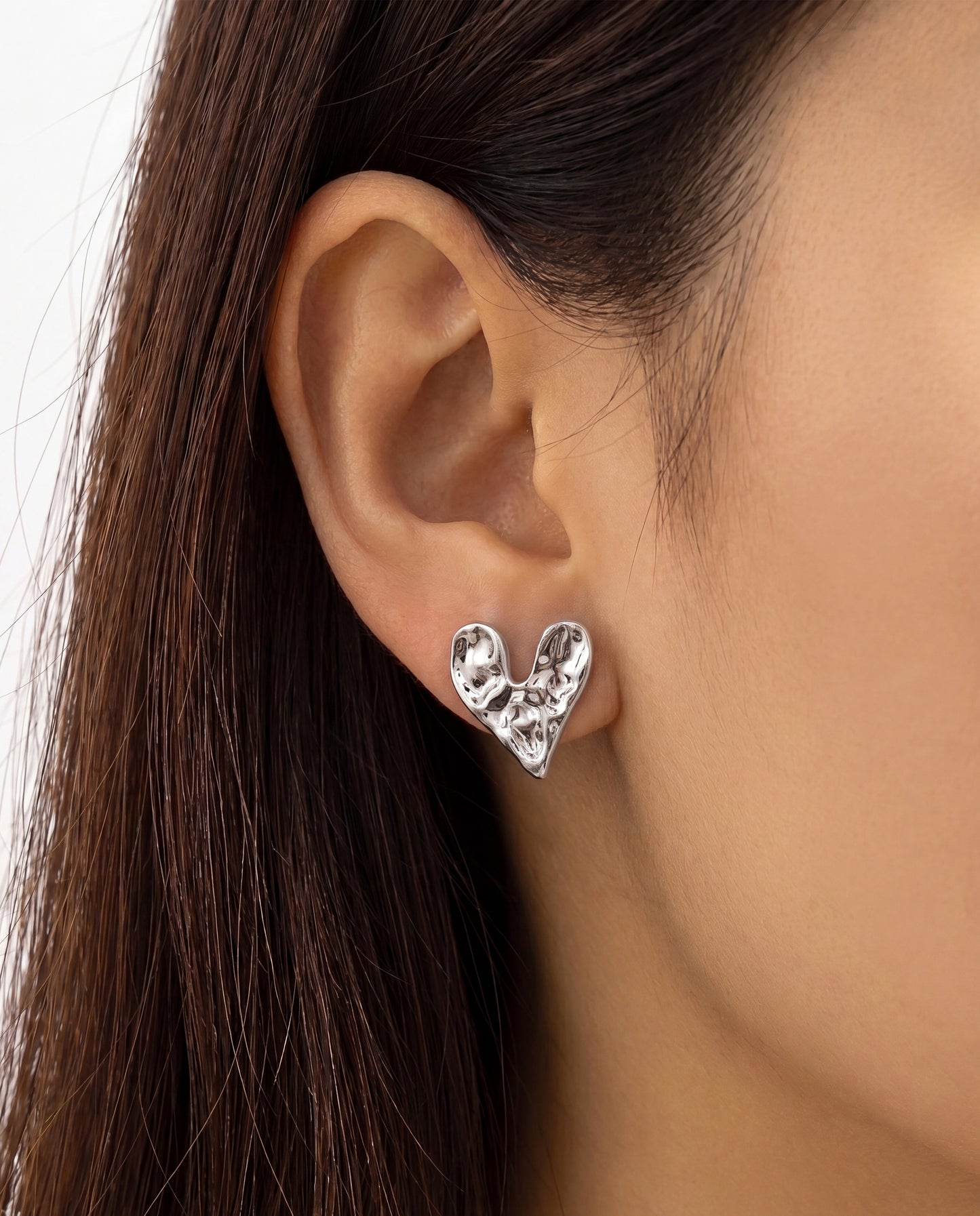 The Silver Earrings  Edit - Set of 4