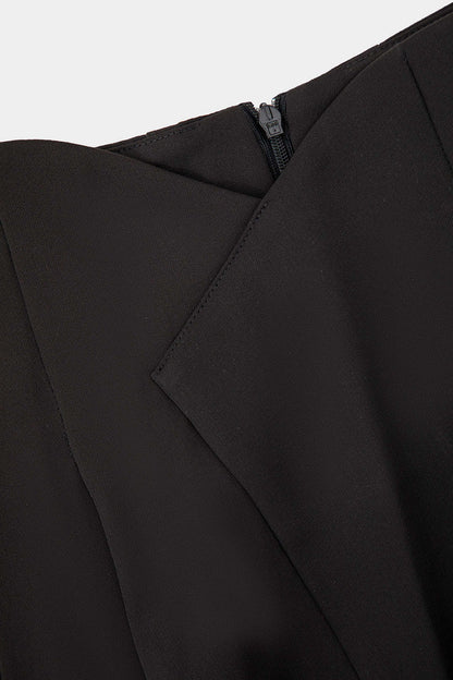 bottomwear,trousers,formal,gen z, summer,woven,twill,panelling,black,panelled,,wide leg fit,wide leg,full length,straight hem,high rise OY2048, 25110052GG