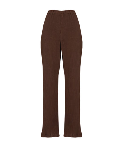 coord sets,bottomwear, topwear,casual, vacation, outdoors, summer,urban fit, genz, minimal,knitted,ribbed,,,brown,solid,panelling,buttons,regular fit top,shirt,longline top,straight hem,spread collar,no straps,full sleeves,long sleeves,button up shirt,pants,straight pants,full length,straight hem,mid rise waist,pockets, OY3039, 25070012GG