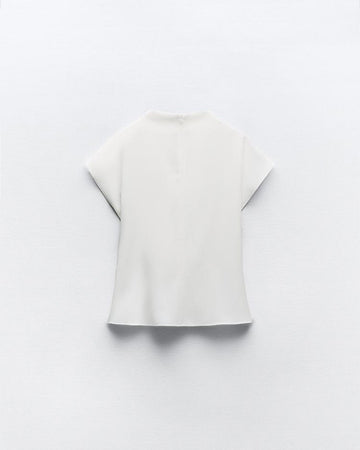 Front Knot Regular Fit Top – Oyela - Main Image