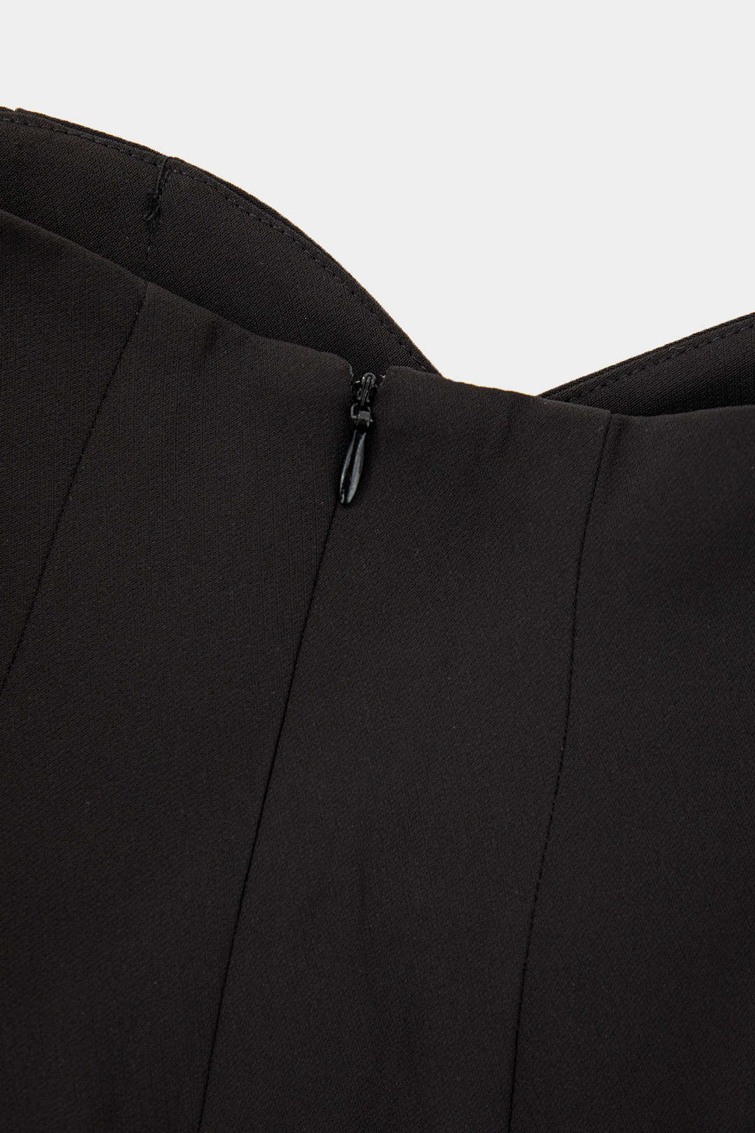 bottomwear,trousers,formal,gen z, summer,woven,twill,panelling,black,panelled,,wide leg fit,wide leg,full length,straight hem,high rise OY2048, 25110052GG