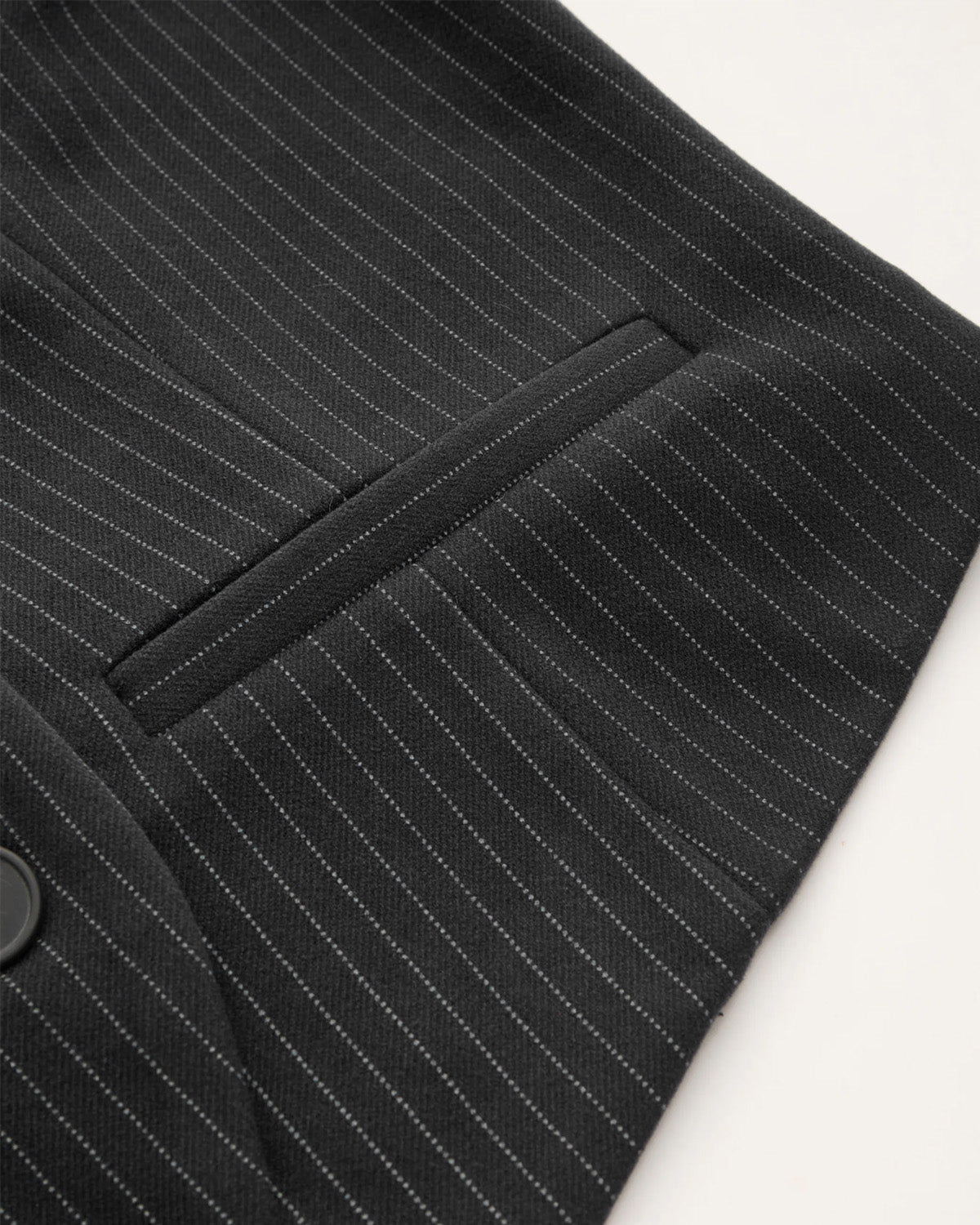 topwear,tops,formal, semi-formal,creative workwear, minimal, summer,woven,polycotton,black,pinstripes, stripes,pinstripes, slit,button,regular fit,vest,waist length,curved hem,v-neck,sleeveless,OY2004, 25060036GG