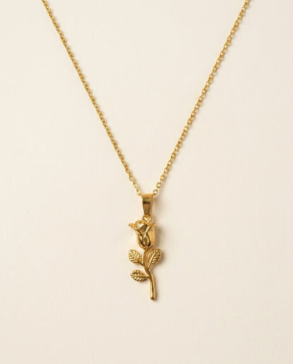 The Rose Anti Tarnish Necklace - Gold