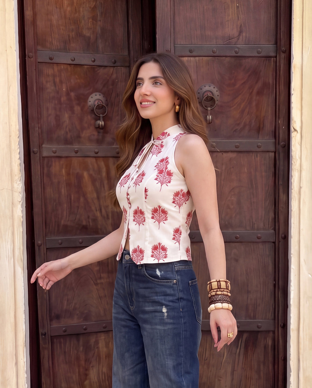 Maina Keyhole Vest Top