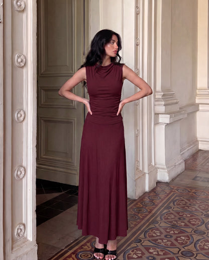 Burgundy Co-Ord Set