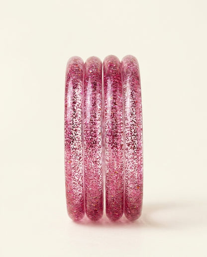 Glitter Stack Bangle Set