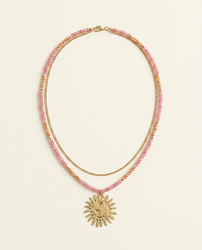 Sunburst Pendant Necklace