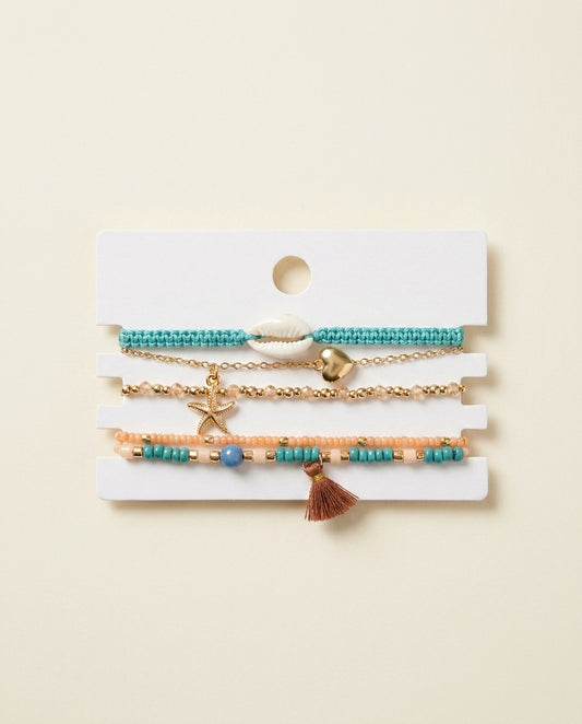 Stacked Sunset Bracelet Set