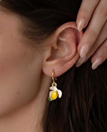 Rainbow Charm Drop Earrings