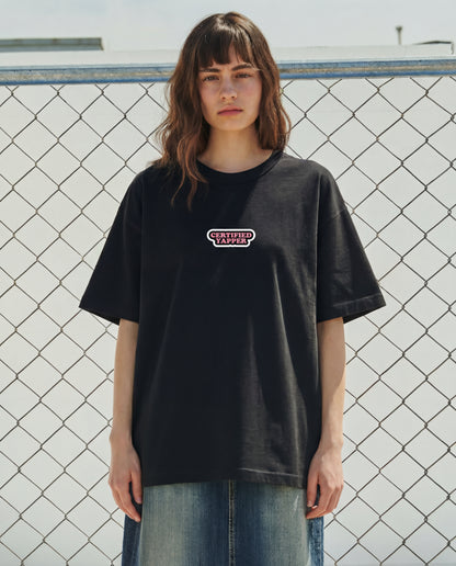 Certified Yapper Women's Oversized Tee - Black