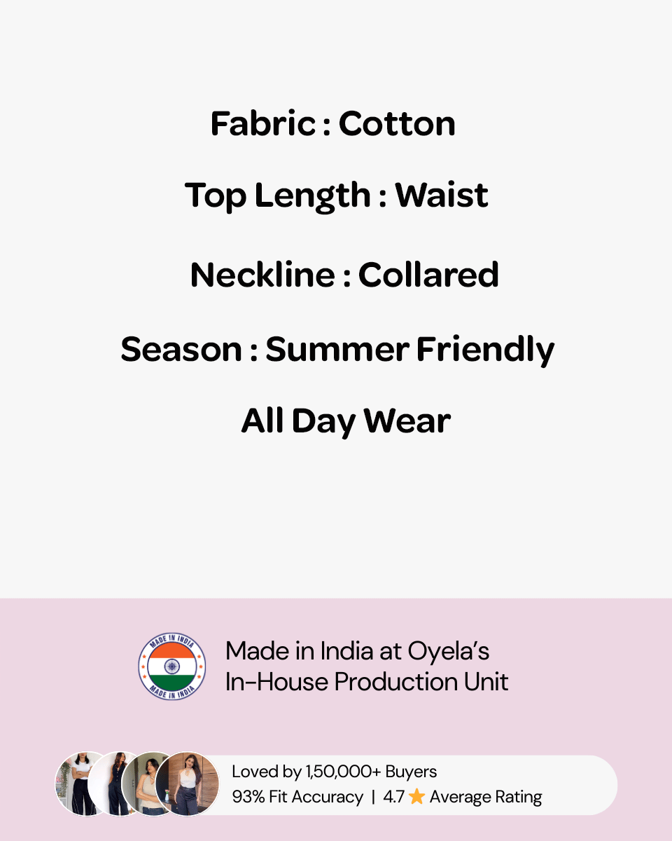 Black Buttoned Flared Hem Shirt