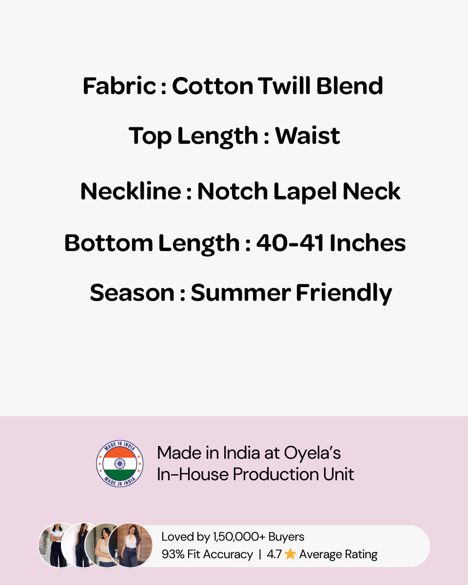 Black Tie Up Waist Coat Suit Set