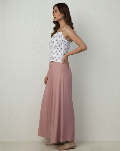 topwear,tops,ethnic, indo-western,ethnic wear, festive wear, indian wear, summer, casual,woven,poly cambric,printed,white,floral print,panelling,zipper,skinny fit,slim fit top,waist length,straight hem,sweetheart neck,shoulder strap,no sleeves,sleeveless, OY3009, 25070049GG