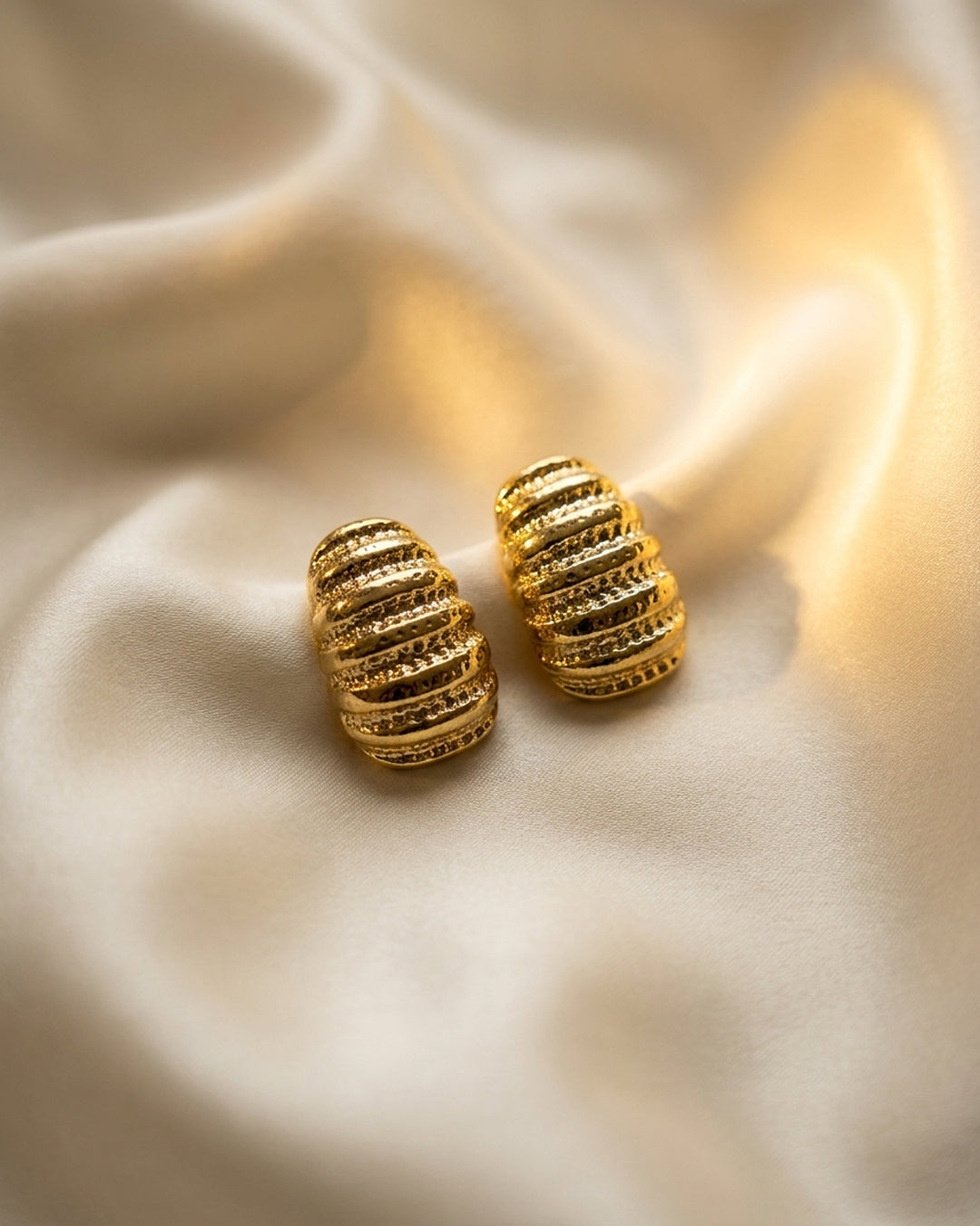 Statement hoop earrings for women