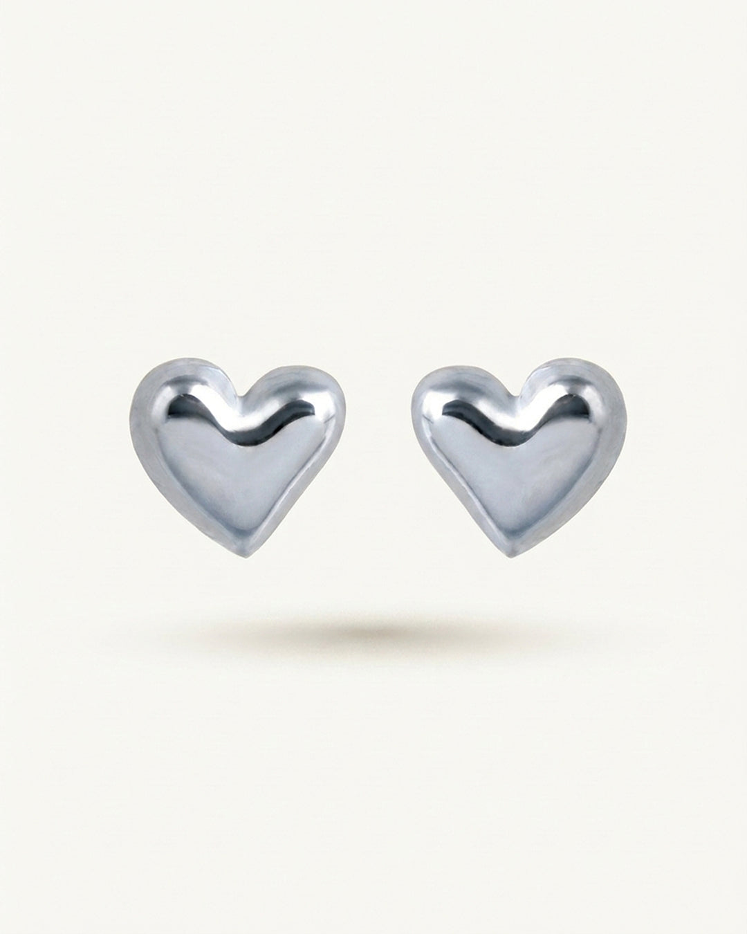 Silver plated mini stud earrings for women & girls