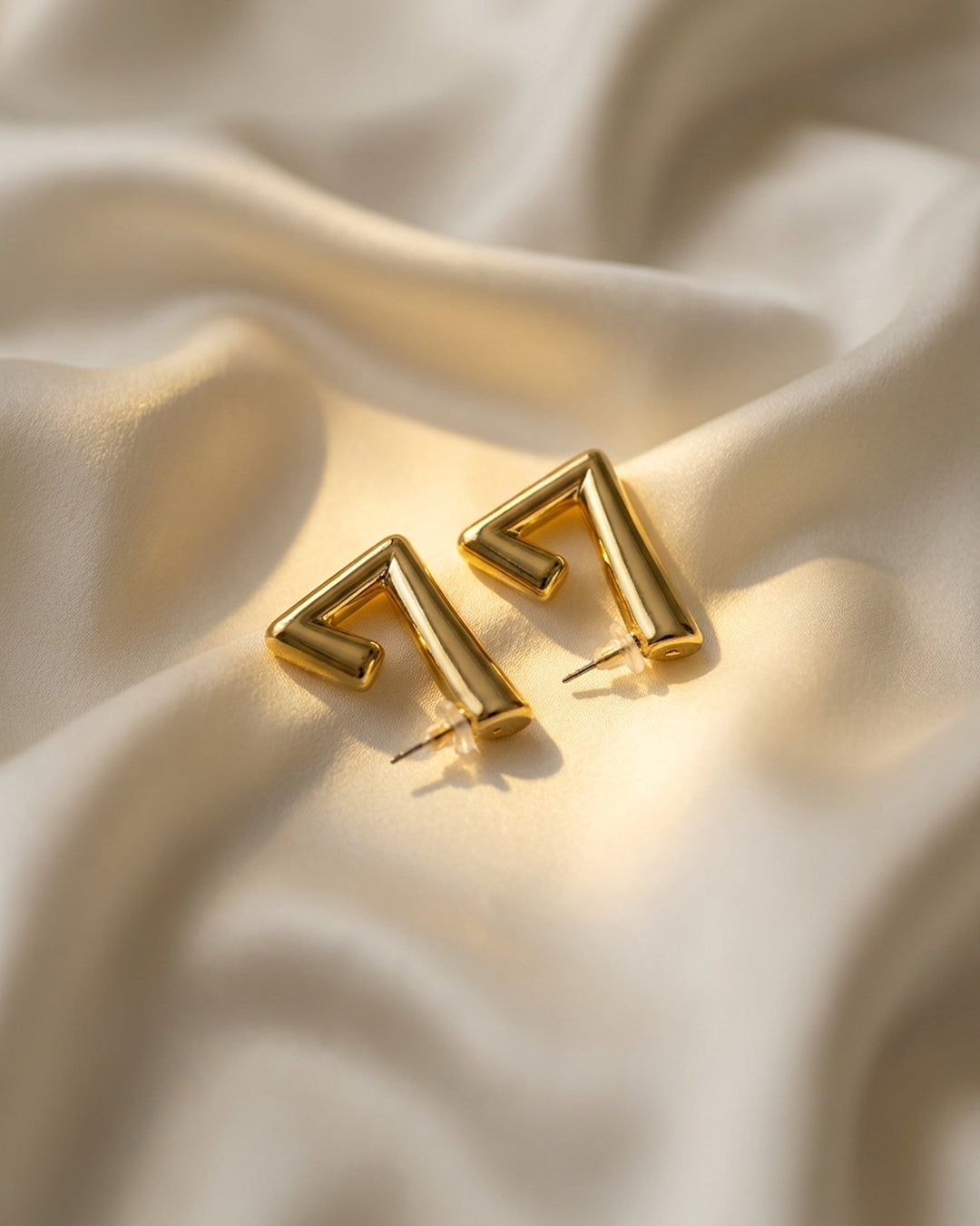 Statement stud earrings for women