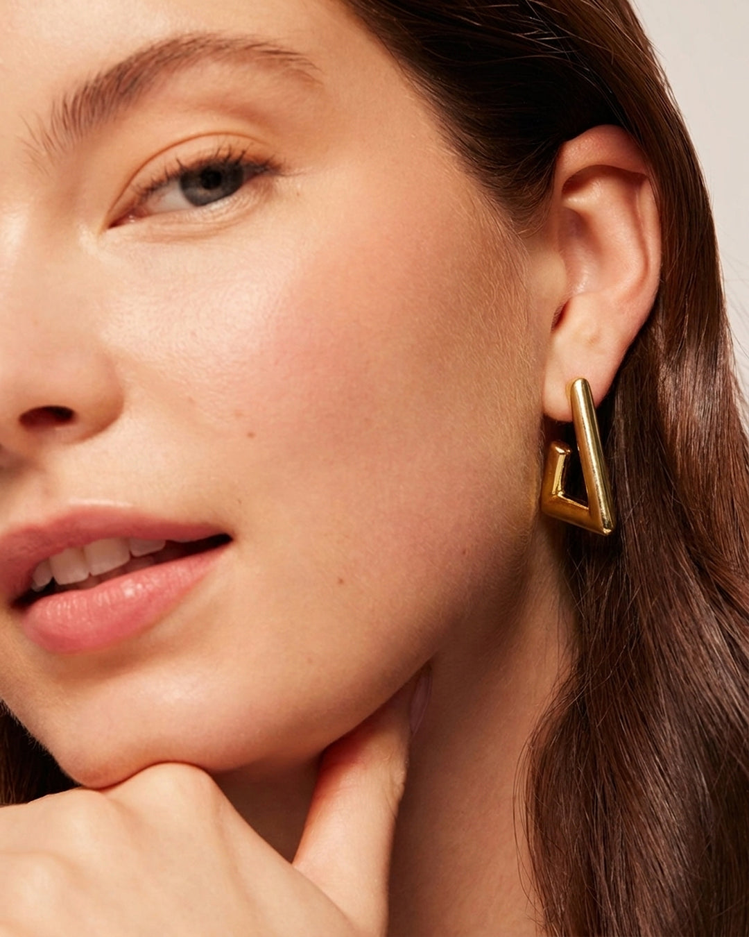 Gold plated stud earrings online