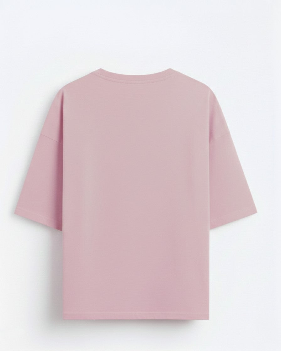 Cluck Yeah Women's Oversized Tee - Blush Pink