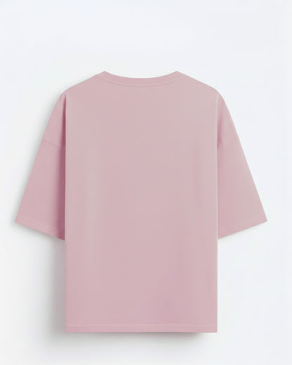 Cluck Yeah Women's Oversized Tee - Blush Pink