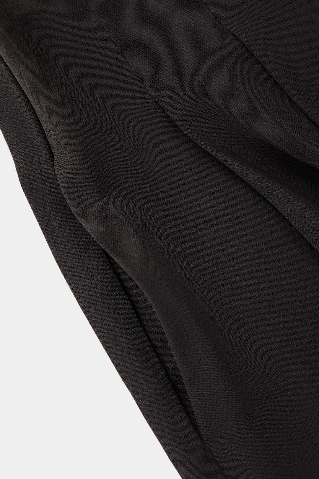 bottomwear,trousers,formal,gen z, summer,woven,twill,panelling,black,panelled,,wide leg fit,wide leg,full length,straight hem,high rise OY2048, 25110052GG
