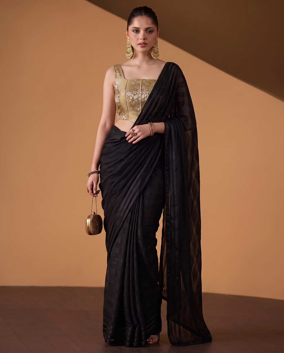 The K3G Poo Gold Corset Top